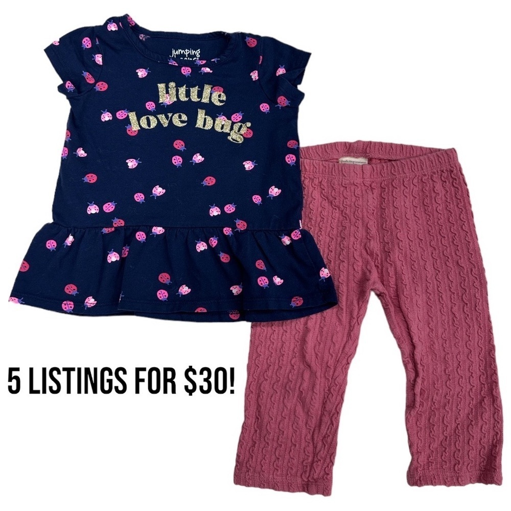 Baby Girl 18 Month matching outfit set